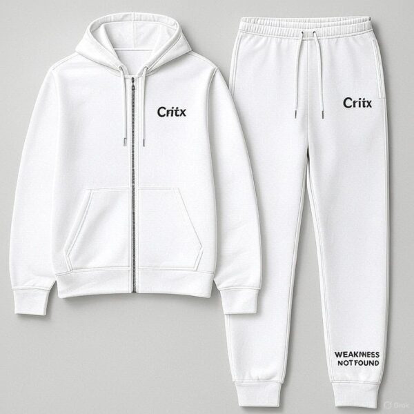 Crit X Premium Black Tracksuit - Image 2