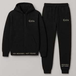 Crit X Premium Black Tracksuit